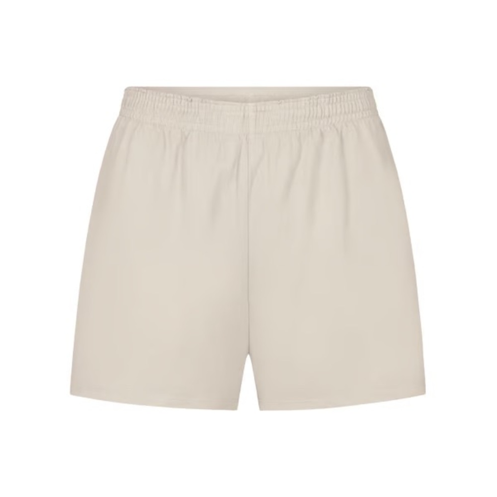 SKIMS OUTDOOR DRAPEY SHORTS NWT - STONE 3X